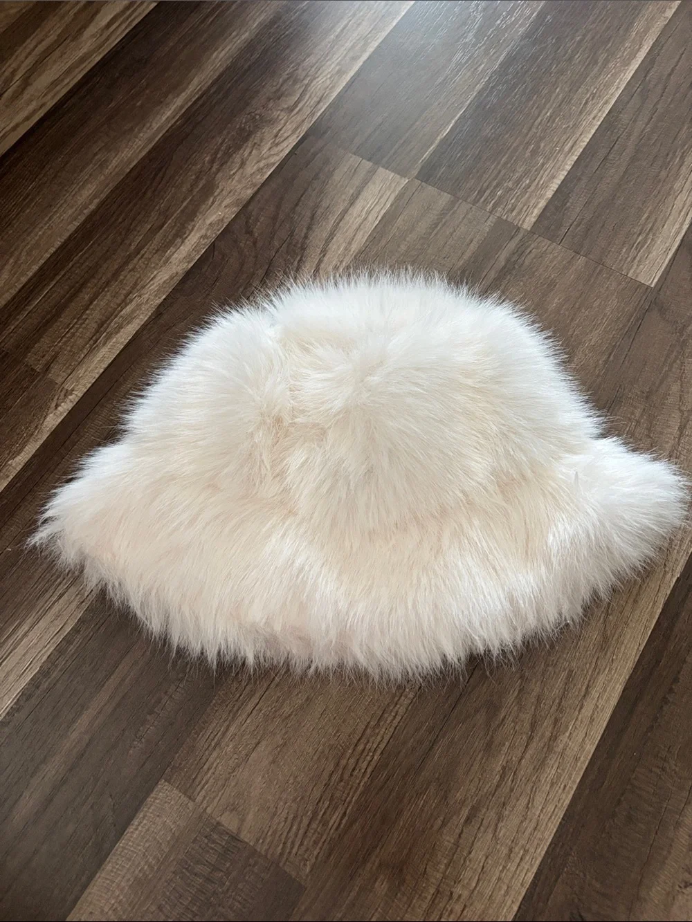 Free people X Unreal Fur ICE Queen faux fur Bucket hat